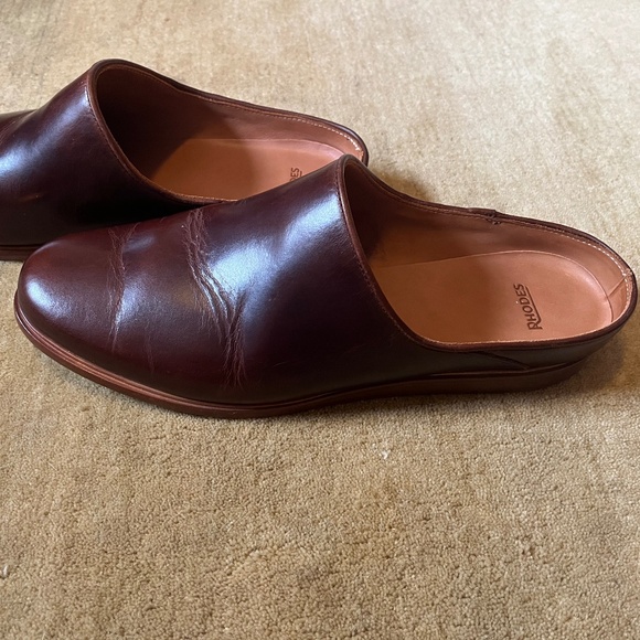 Rhodes Leather House Shoe - Picture 2 of 3